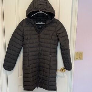 Aritizia SuperStuff Puff Hooded Long Puffer Jacket